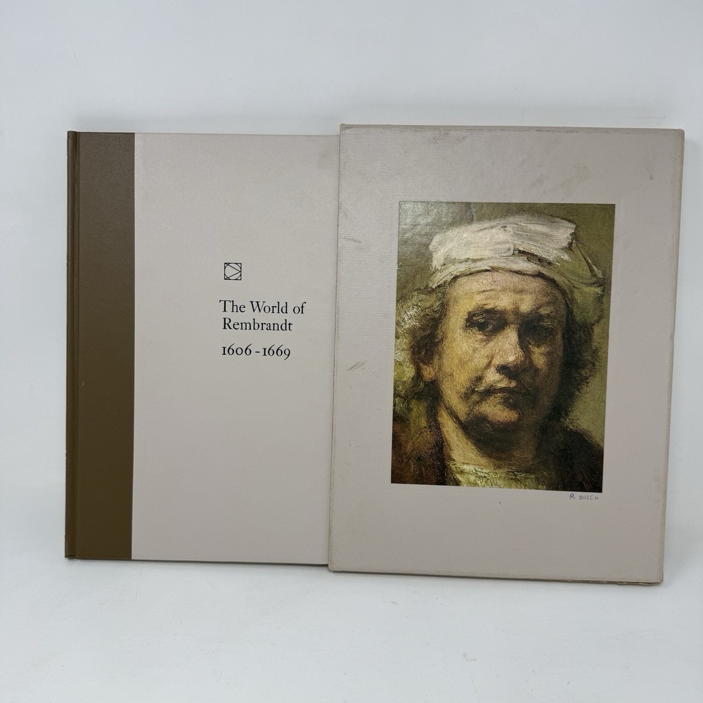 TIME LIFE Library of Art Series Books w/Slipcover The World of Rembrandt 1606-69
